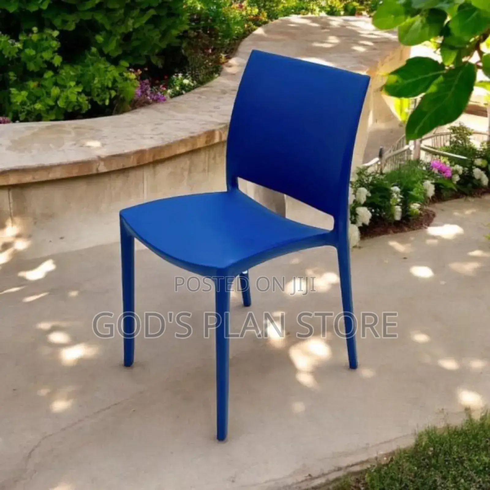 Home or Cafés Plastic Chairs Armless