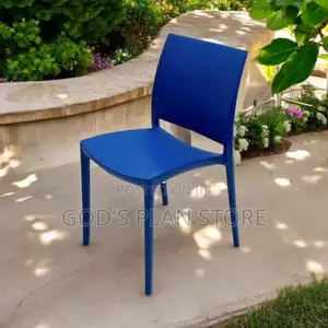 Home or Cafés Plastic Chairs Armless