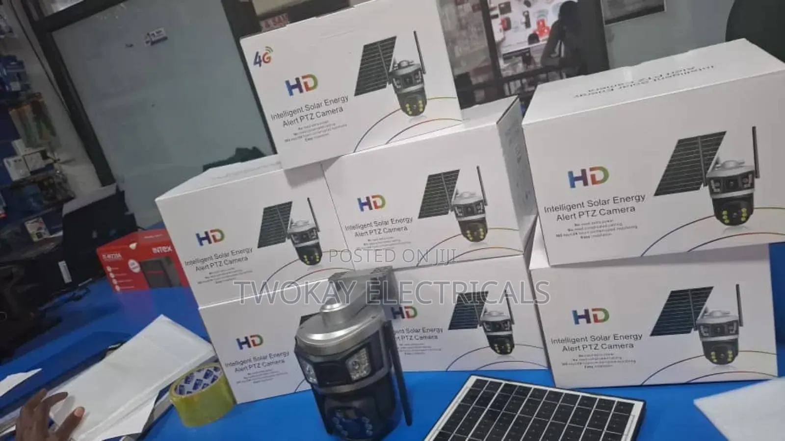 Double Lense Solar Camera