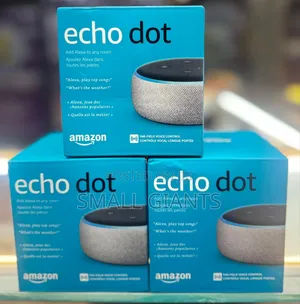 New Echo Dot 3rd Generation Smart Speaker Black