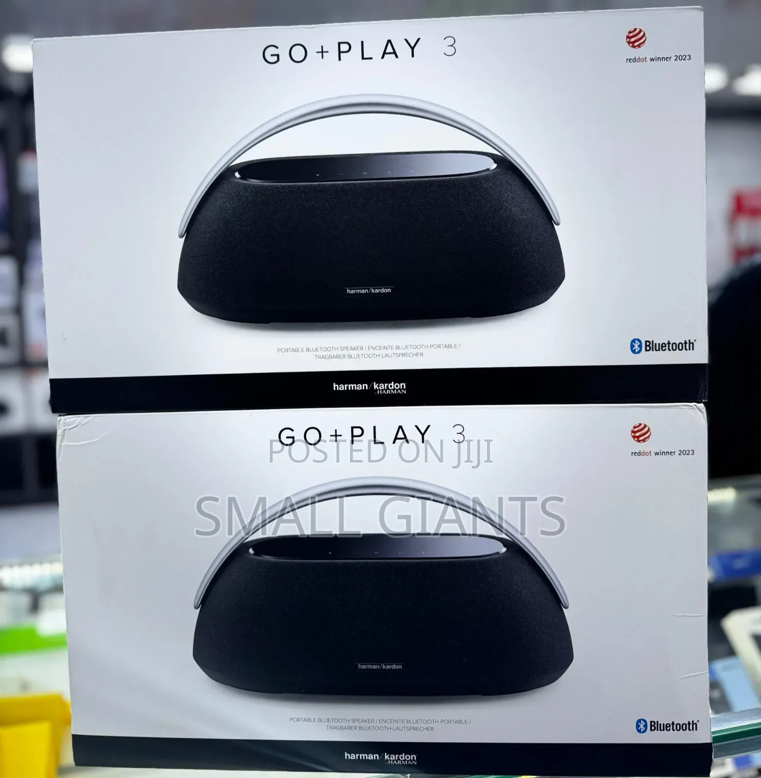 Harman Kardon Go Plus Play 3 Portable Bluetooth Speaker