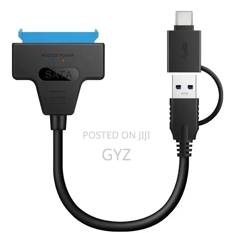 Sata To Usb3.0/Type-c Adapter Cable 2 In One