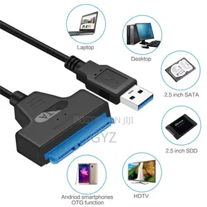 Sata To Usb3.0/Type-c Adapter Cable 2 In One