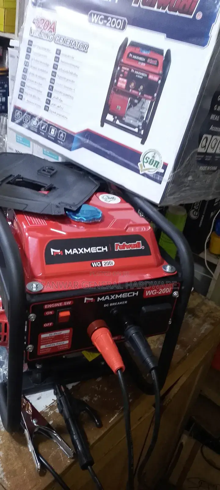 Maxmech-Petrol Welding Generator(120amps)