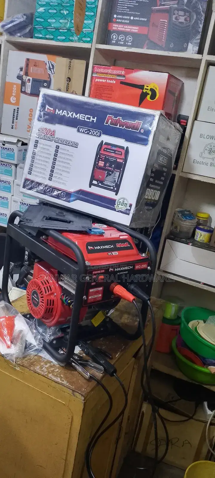 Maxmech-Petrol Welding Generator(120amps)