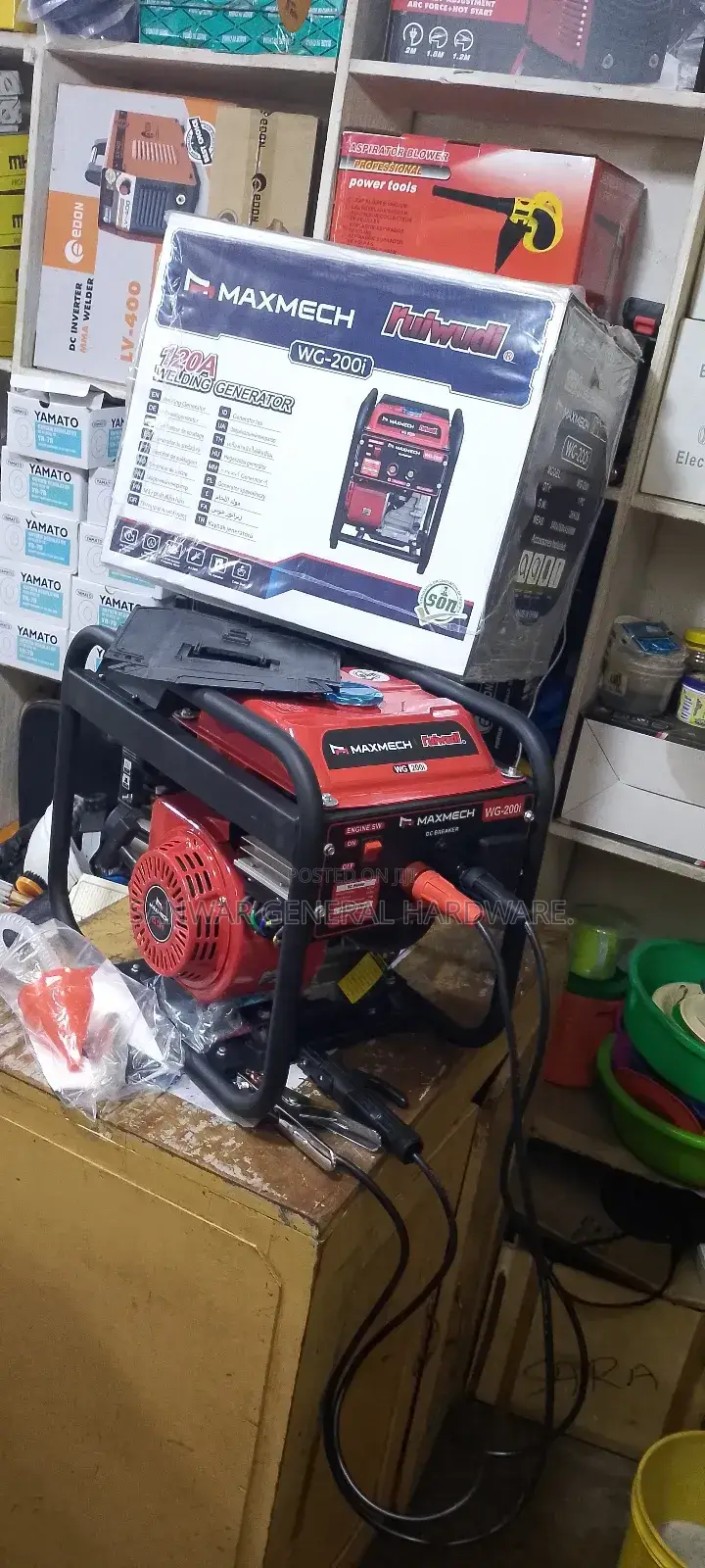 Maxmech-Petrol Welding Generator(120amps)