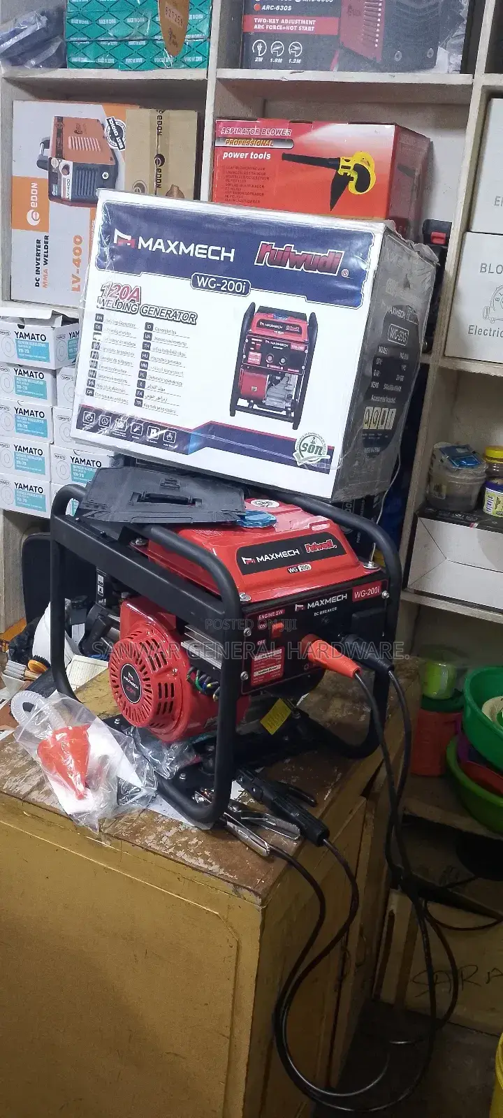 Maxmech-Petrol Welding Generator(120amps)