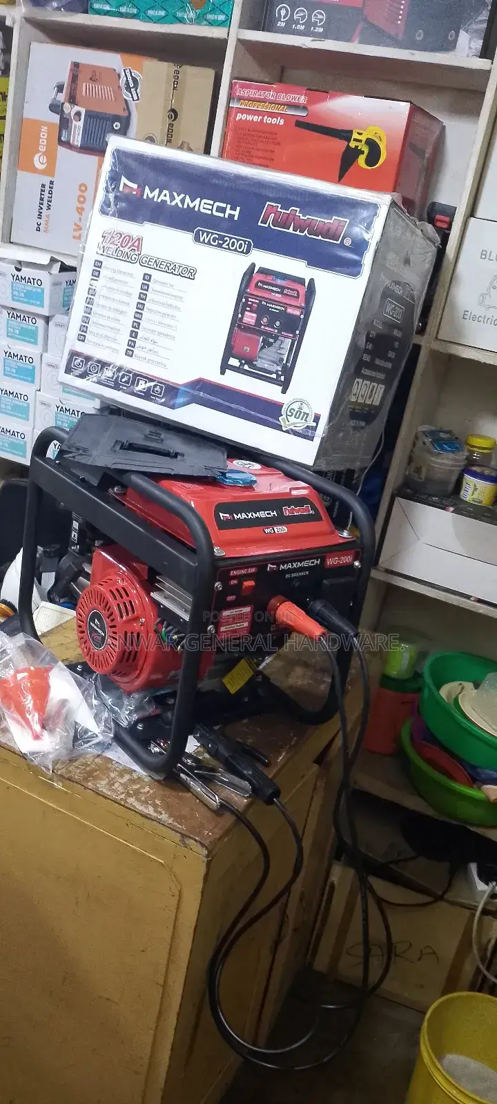Maxmech-Petrol Welding Generator(120amps)