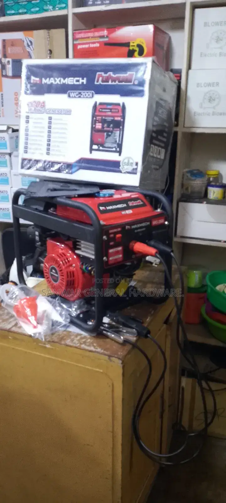 Maxmech-Petrol Welding Generator(120amps)