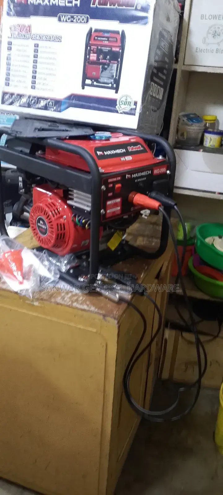 Maxmech-Petrol Welding Generator(120amps)