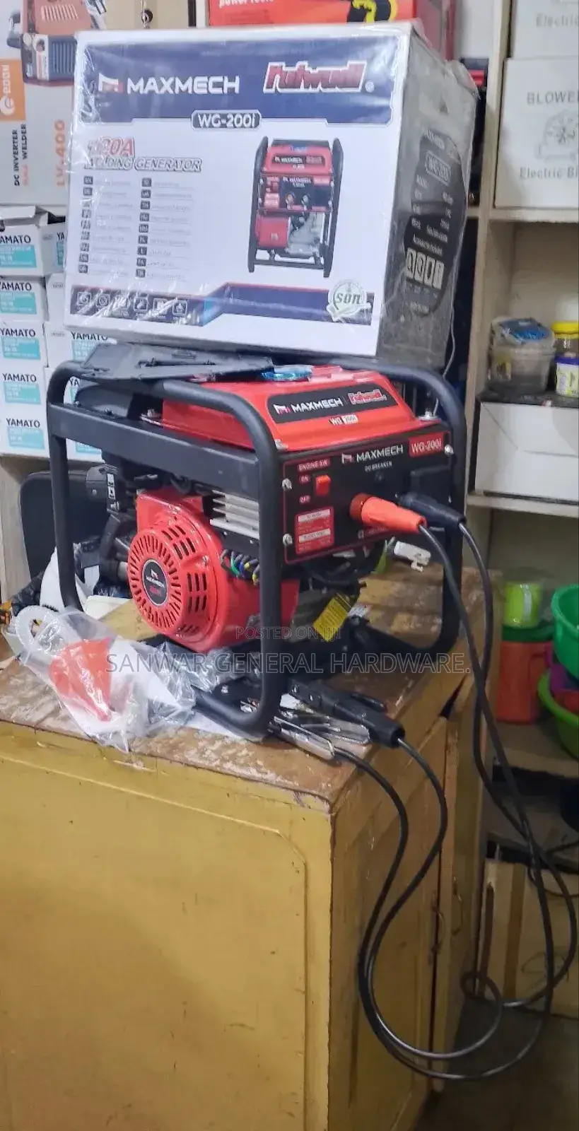 Maxmech-Petrol Welding Generator(120amps)