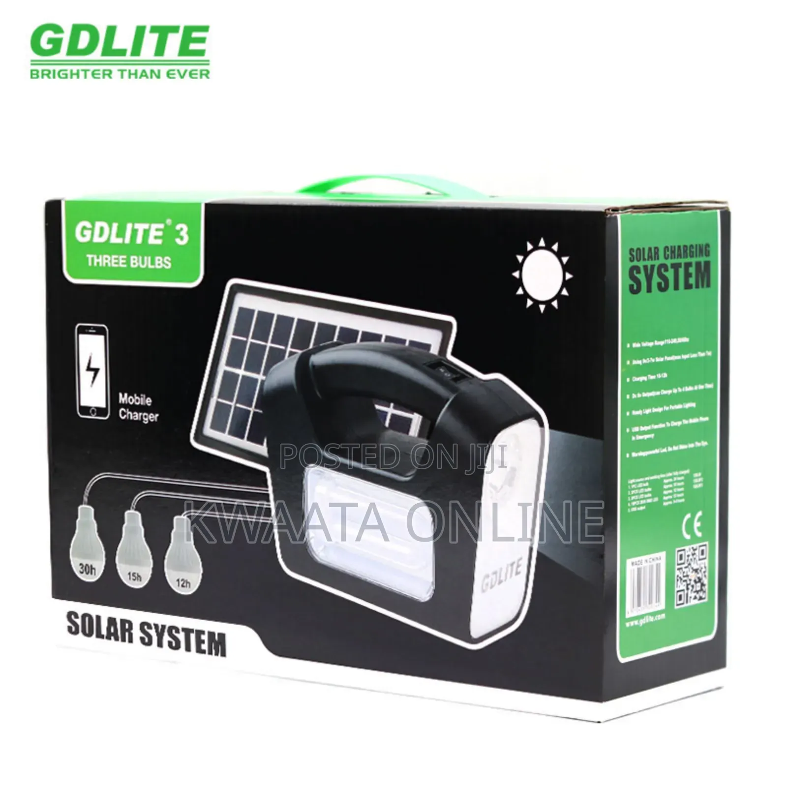 Content Chillnet Gdlite Gd-8017 Solar Lighting System
