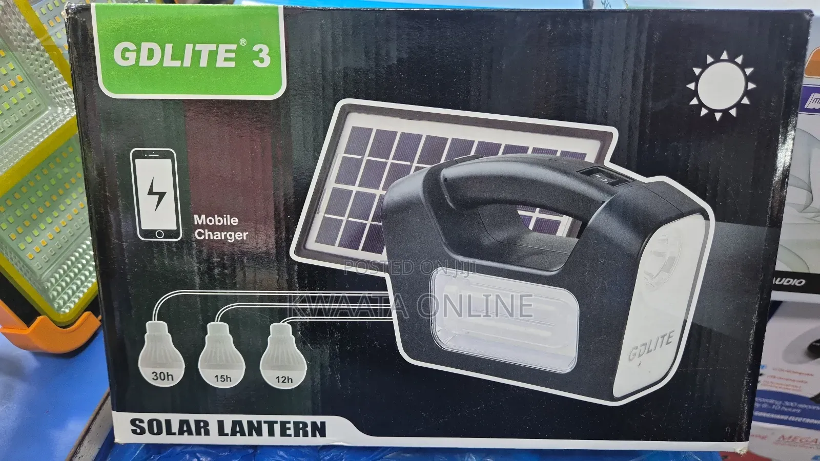 Content Chillnet Gdlite Gd-8017 Solar Lighting System