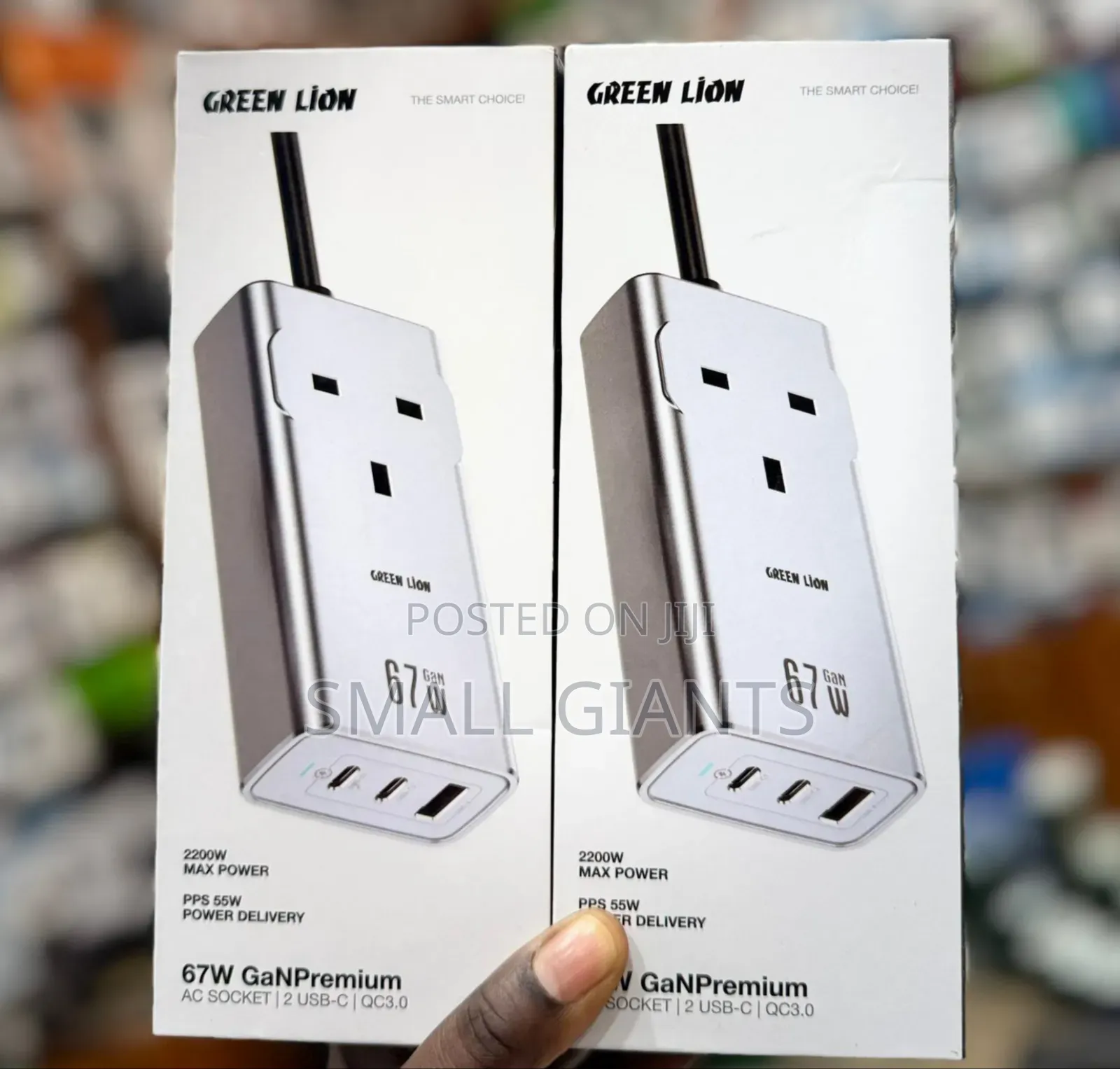 Green Lion 67w Gan Premium Ac Socket