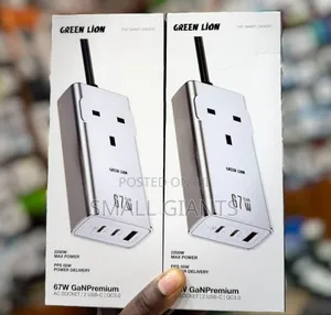 Green Lion 67w Gan Premium Ac Socket