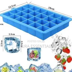 Silicone Ice Cube Maker 24-Cubes