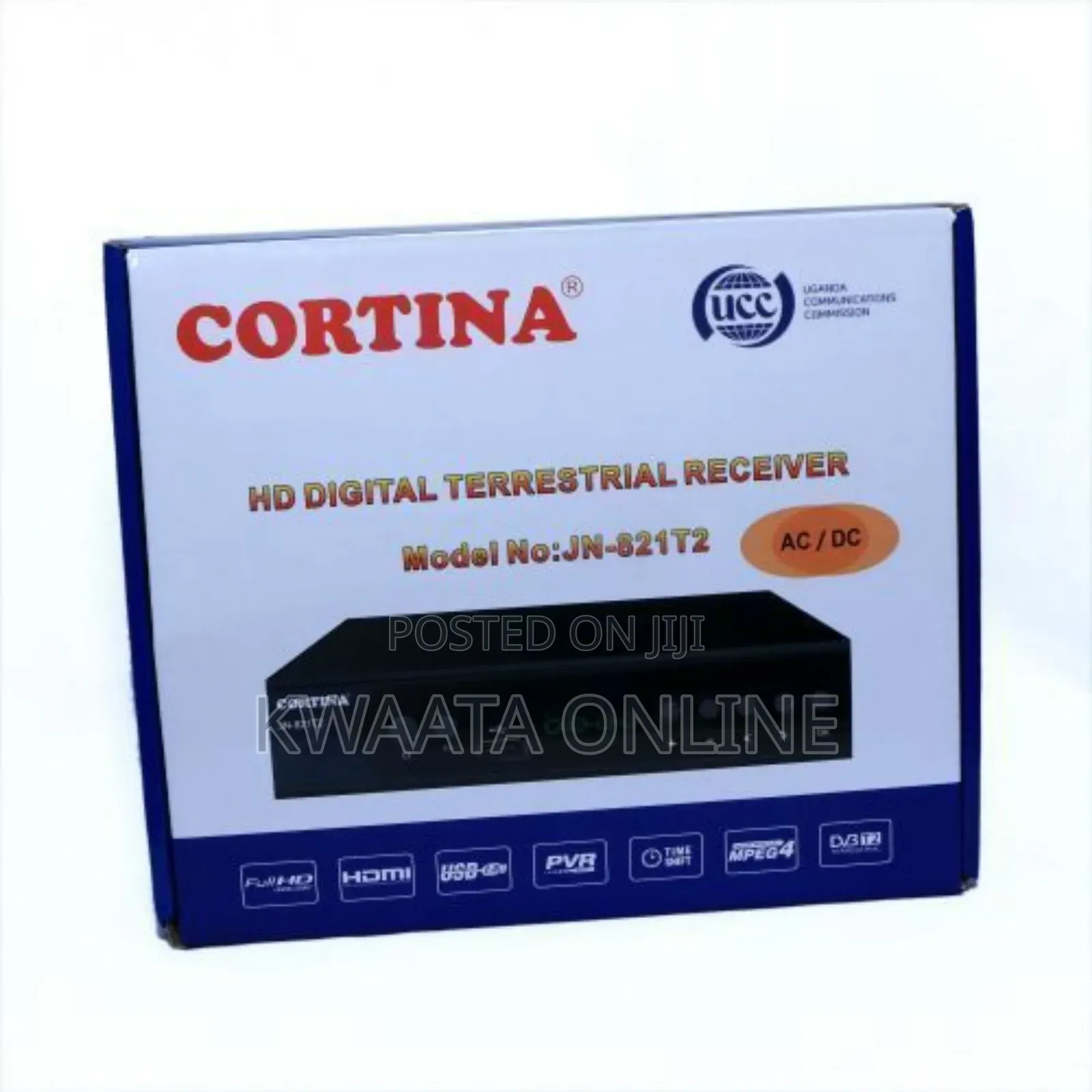 Cortina Ucc Certified Free to Air Digital Decoder