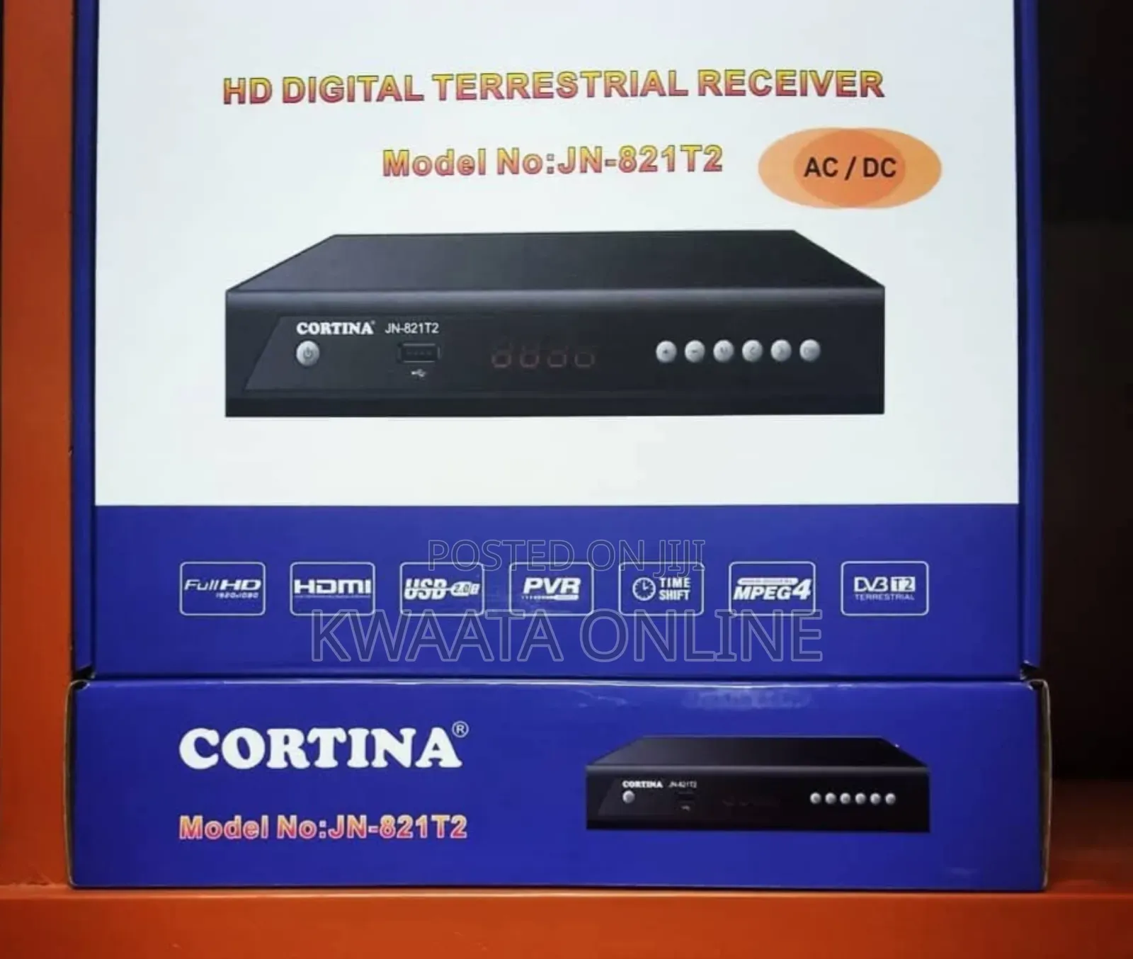 Cortina Ucc Certified Free to Air Digital Decoder