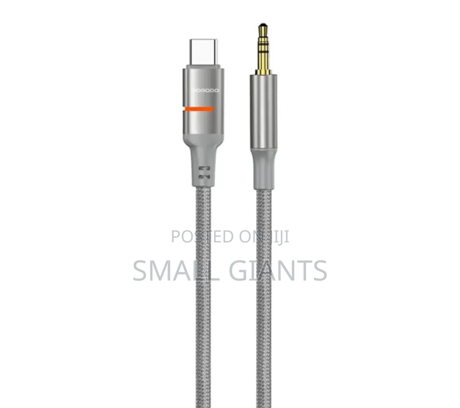 Porodo Aux to Usb-C Led Light Cable