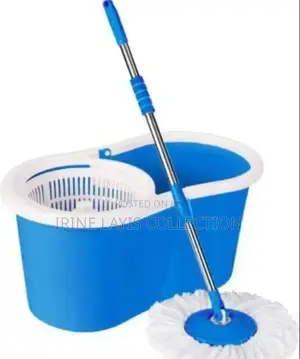 Plastic Spin Mop And Bucket