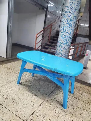 Flat Rectangular Plastic Table