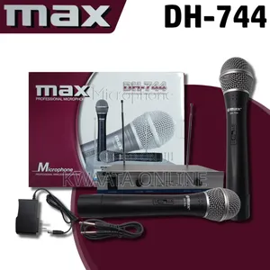 Max Dh-744 VHF Professional Wireless Microphone