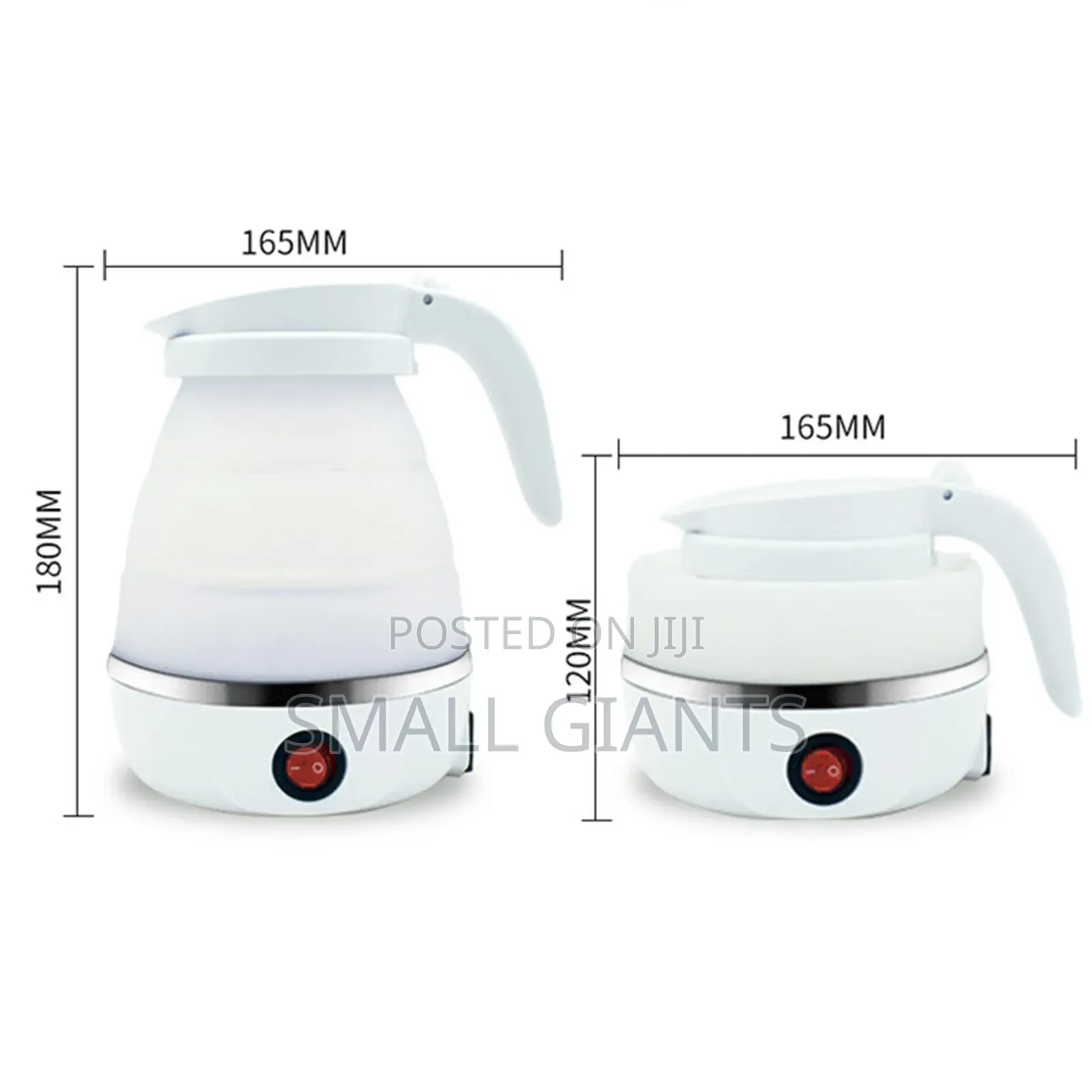 Silicon Foldable Electric Travel Kettle
