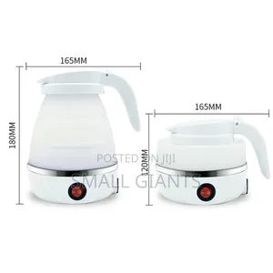 Silicon Foldable Electric Travel Kettle