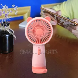 Compact Mini Fan - Rechargeable Portable Cooling Device