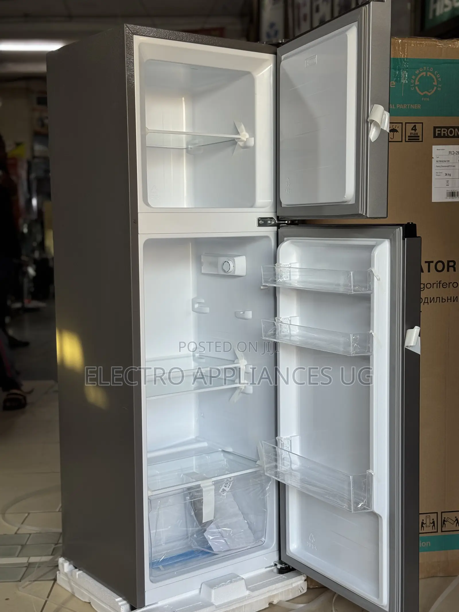 Hisense 200-Litres Double Door Refrigerator