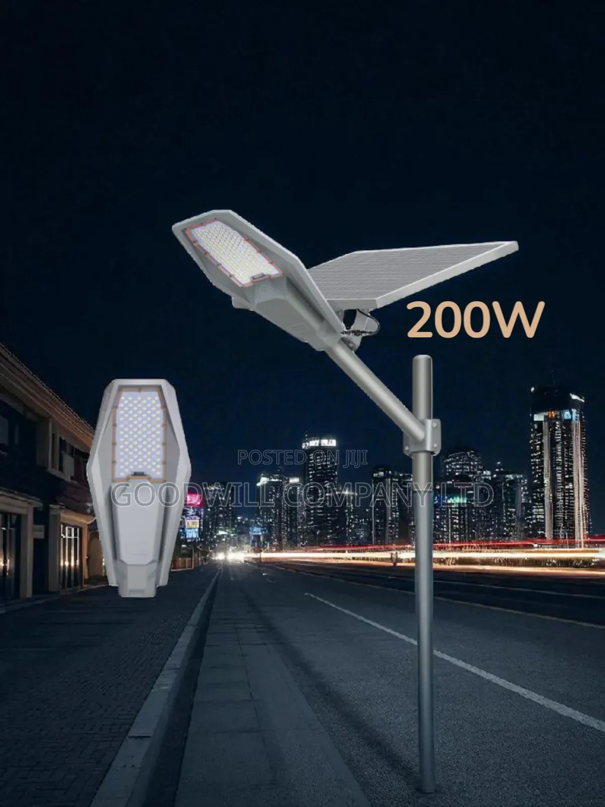 200w Hometech Solar Street Light