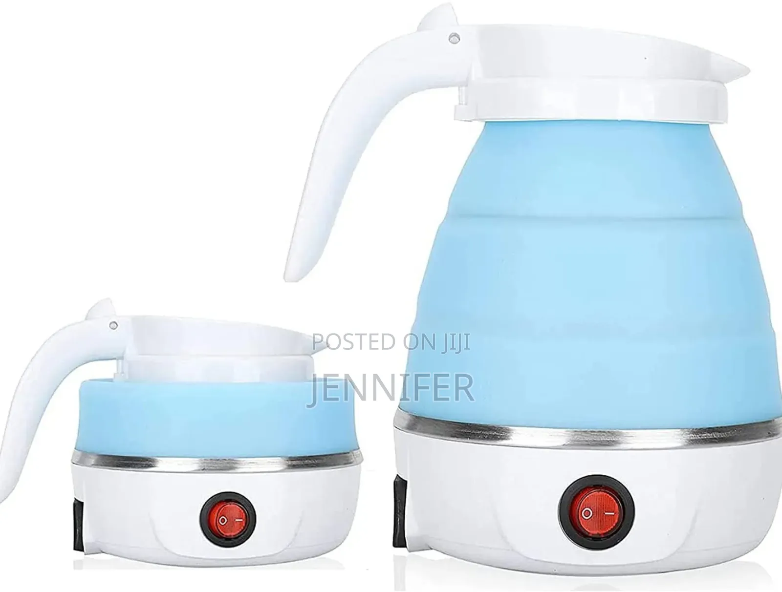 Silicon Foldable Electric Travel Kettle.