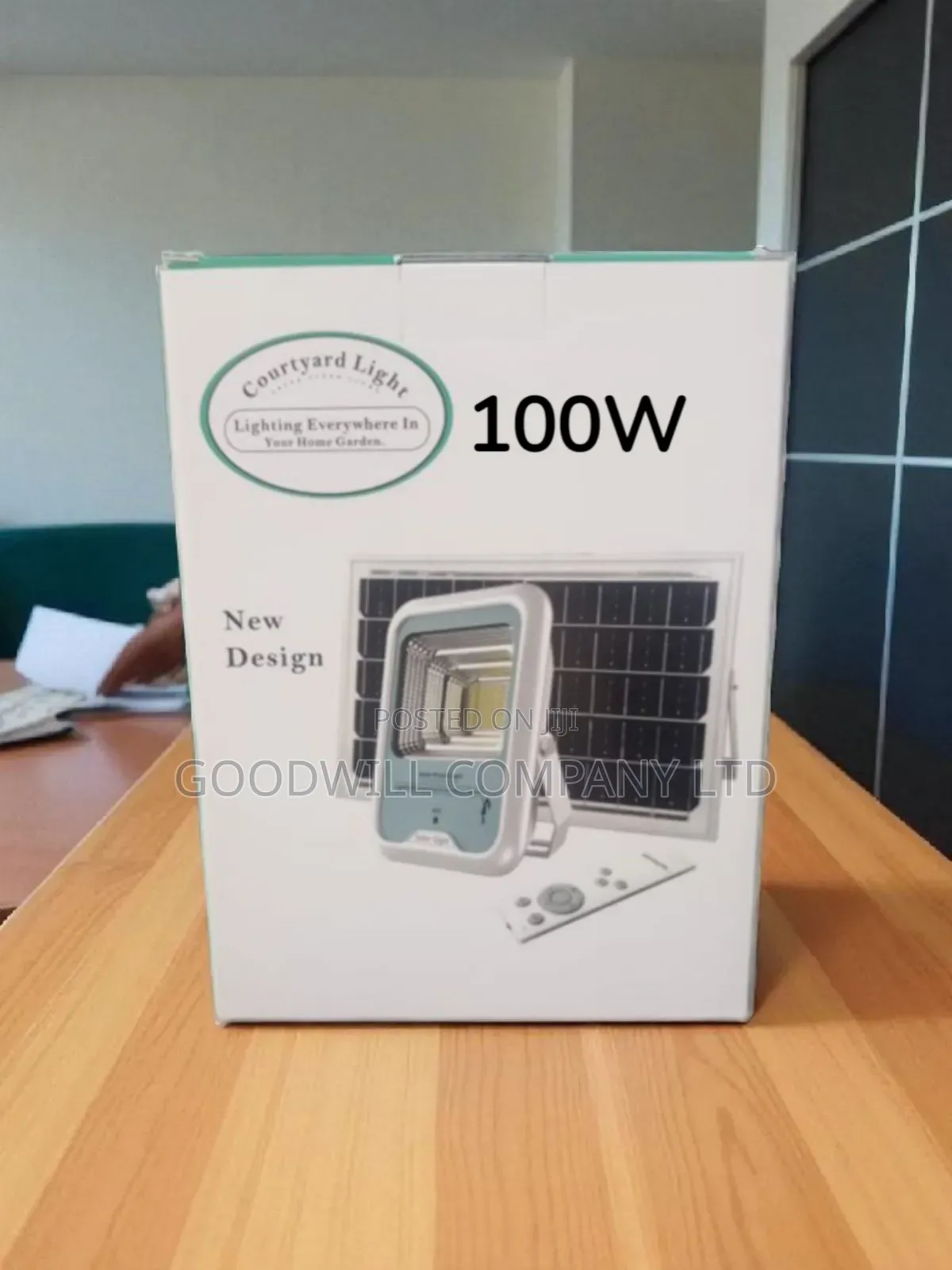 100w Resistant Solar Flood Light Hometech