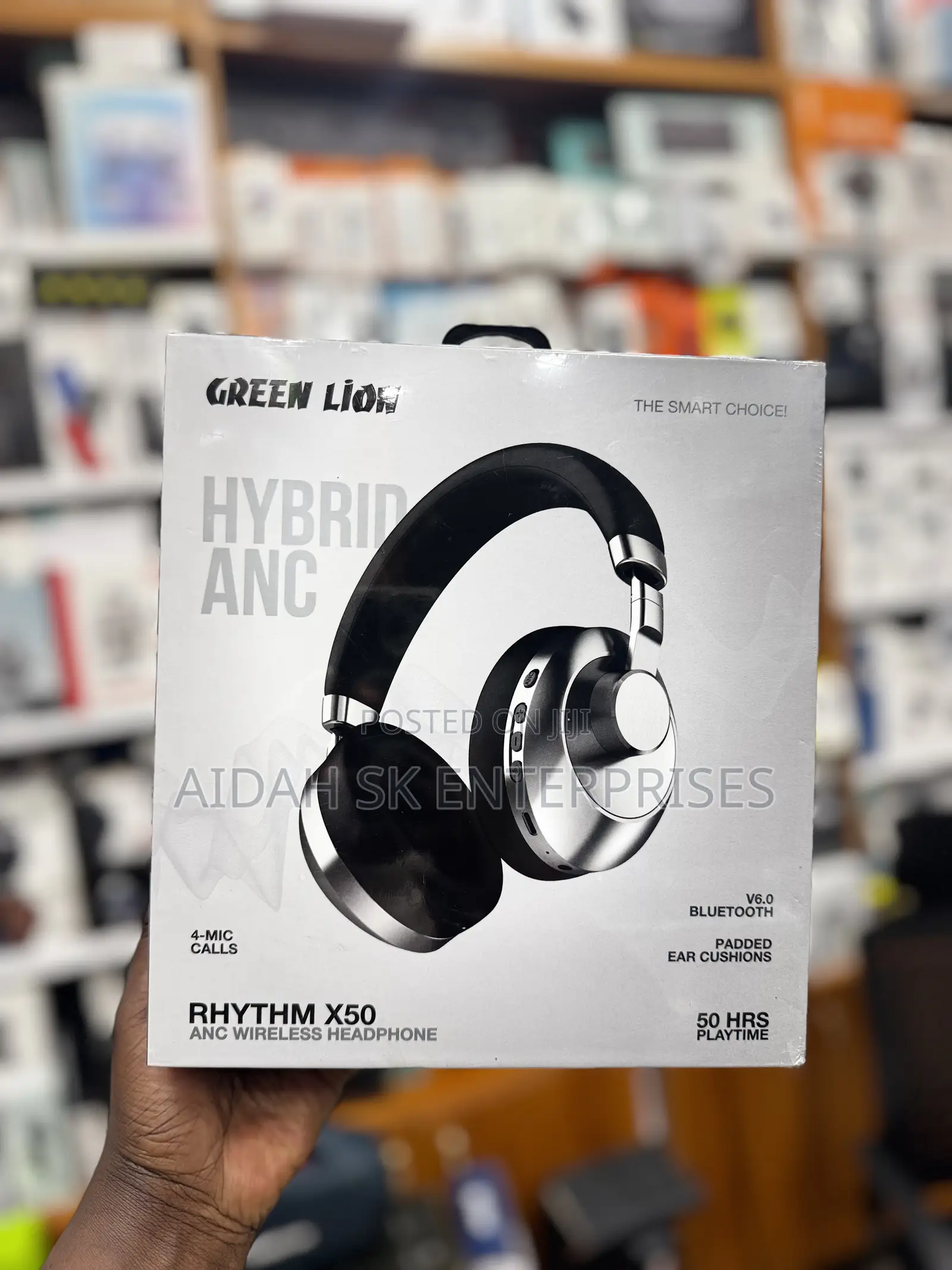 Green Lion Rhythm X50 Anc Wireless Headphone