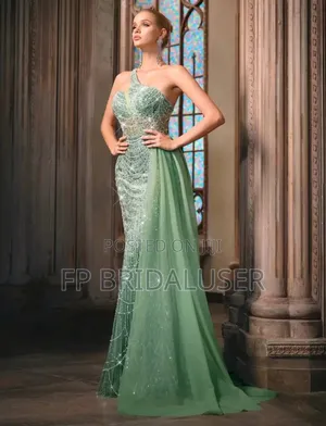 Navy Blue Mermaid Changing Dress for Hire