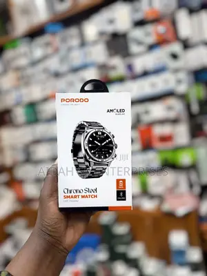 Porodo Chrono Steel Smart Watch