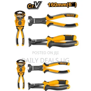 Ingco Hecp28160-End Cutting Pliers -Orange