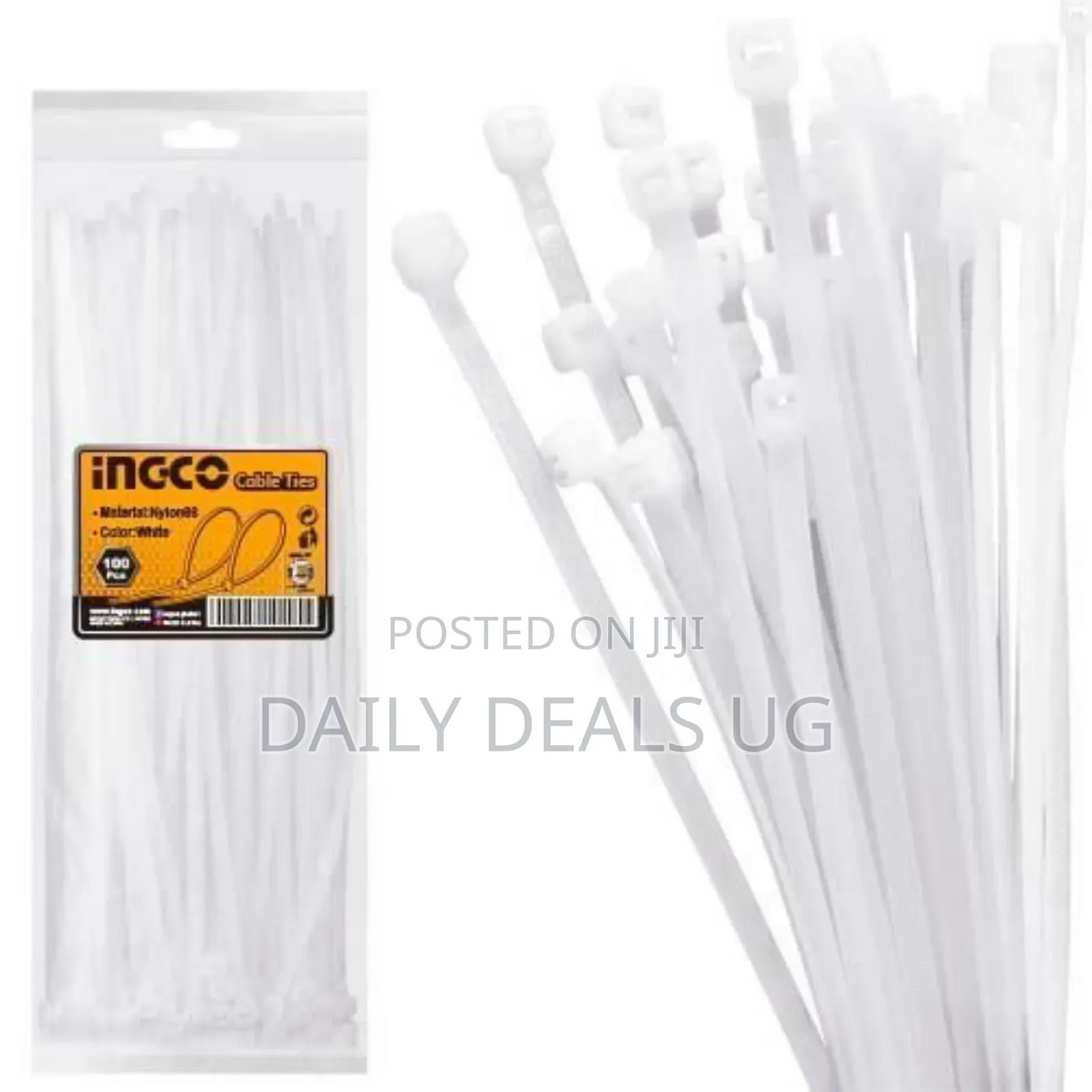 Ingco Hct4001-Cable Ties -Orange