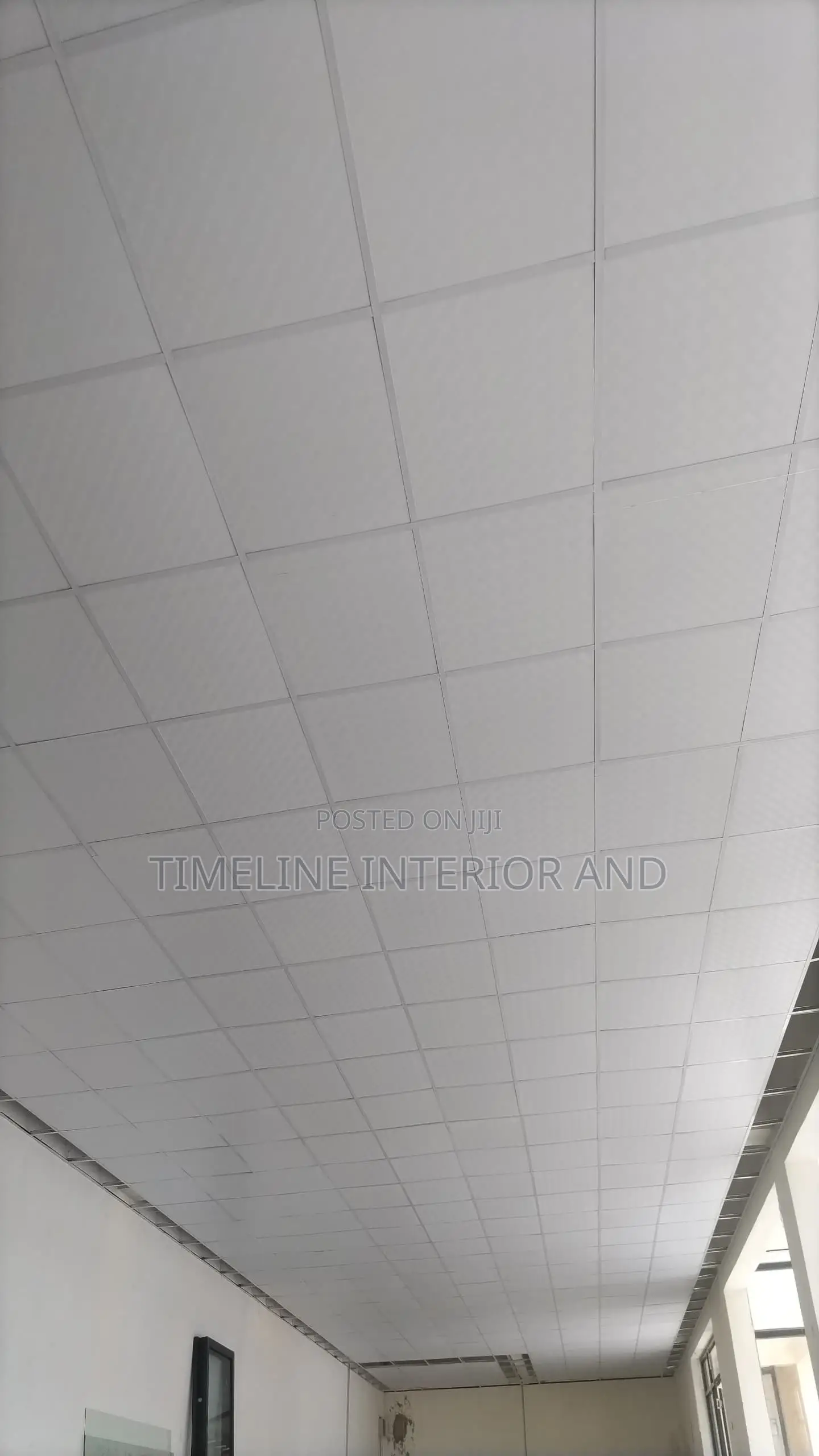 Suspended Ceiling 600x600 Completed at Gulu Site