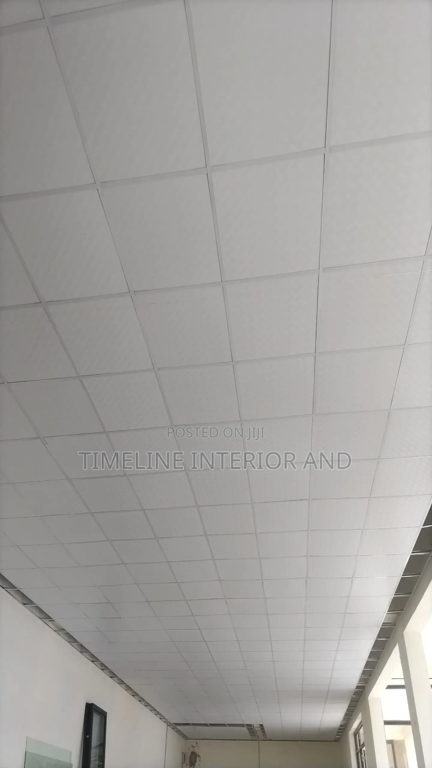 Suspended Ceiling 600x600 Completed at Gulu Site