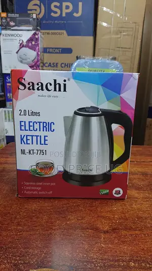 Saachi 2l Kettle Stainless Steel