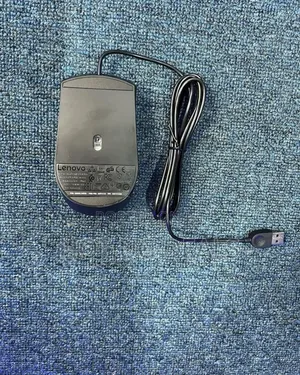 Lenovo 300 Wired Plug & Play Usb Mouse – Black