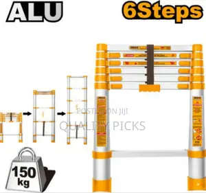 Ingco 6steps Telescopic Ladder