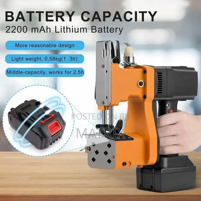 Portable High Speed Cordless Bag Closer Sewing Machine