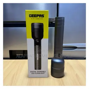 Geepas Rechargeable Zoomable Floodlight /Torch