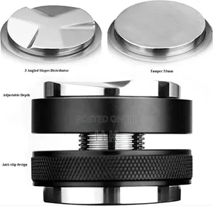 Adjustable Coffee Distributor and Tamper