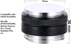 Adjustable Coffee Distributor and Tamper