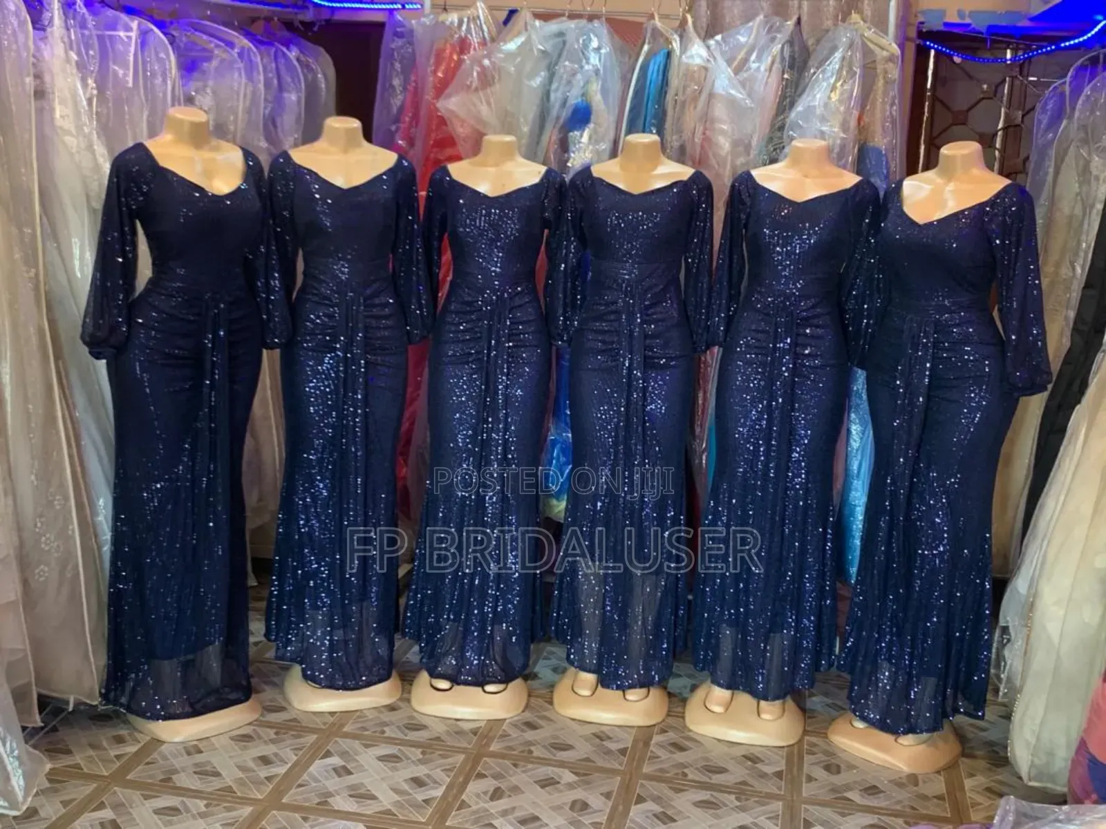 Bridesmaids Dresses Light Blue 4pcs
