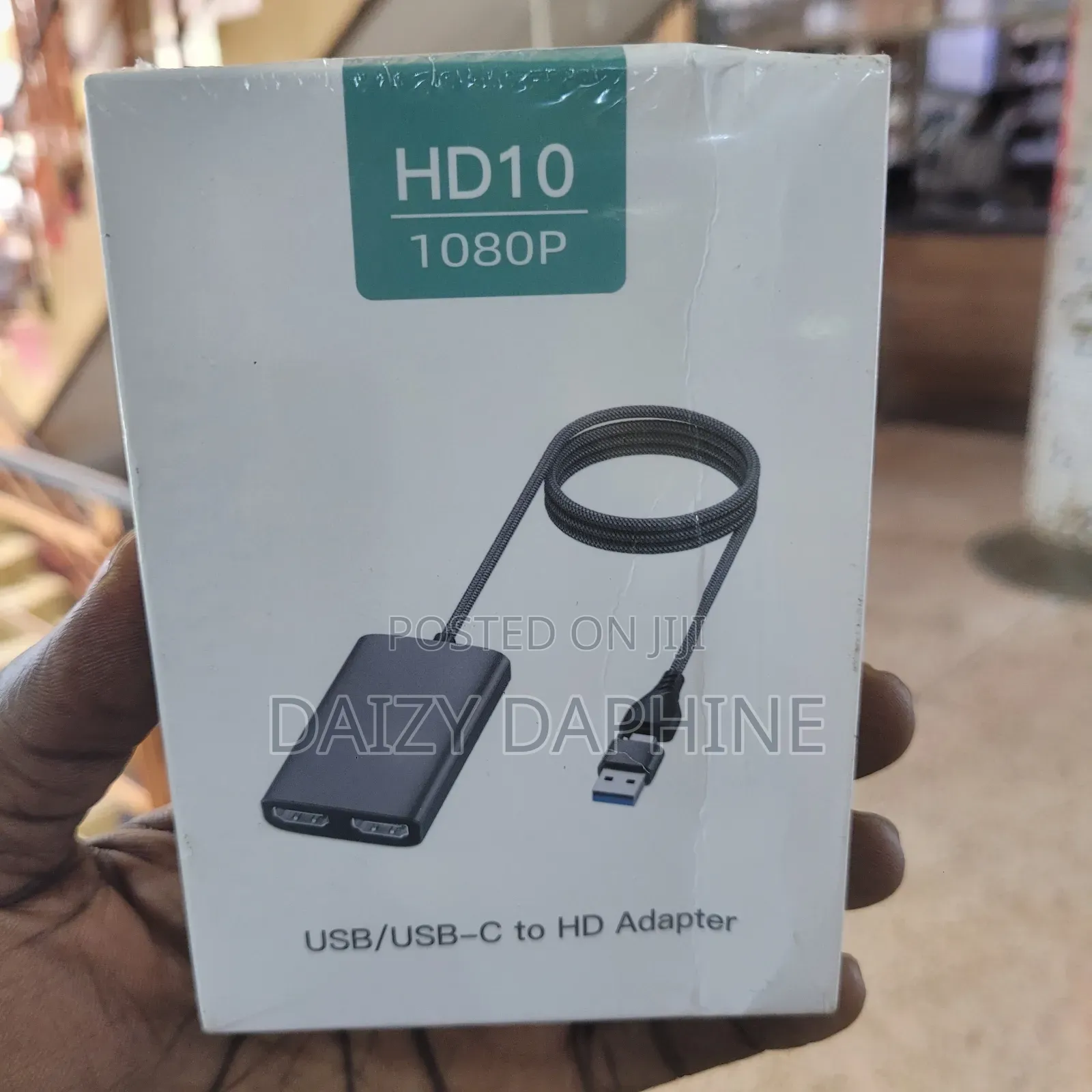 Usb/Usb-C to Hd Adapter Hd10 1080p