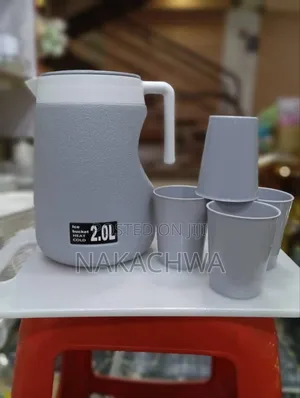 Its Agood Ice Buckets Jar Set With Its Four Glass